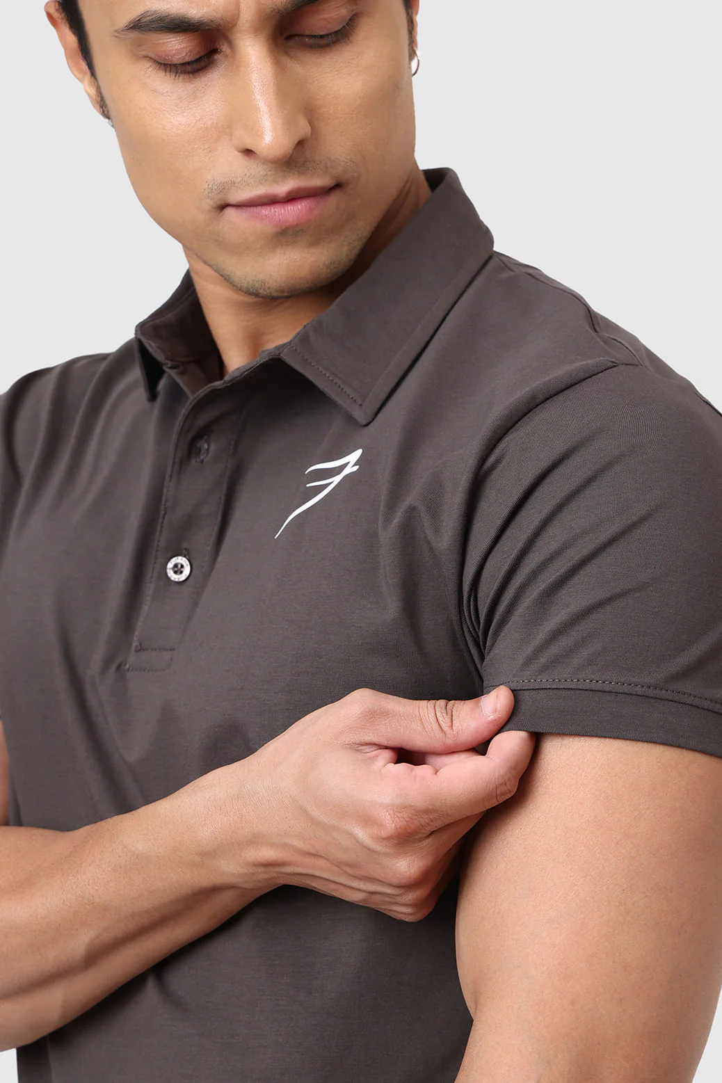 Polo T-shirt Gunmetal - Image 5