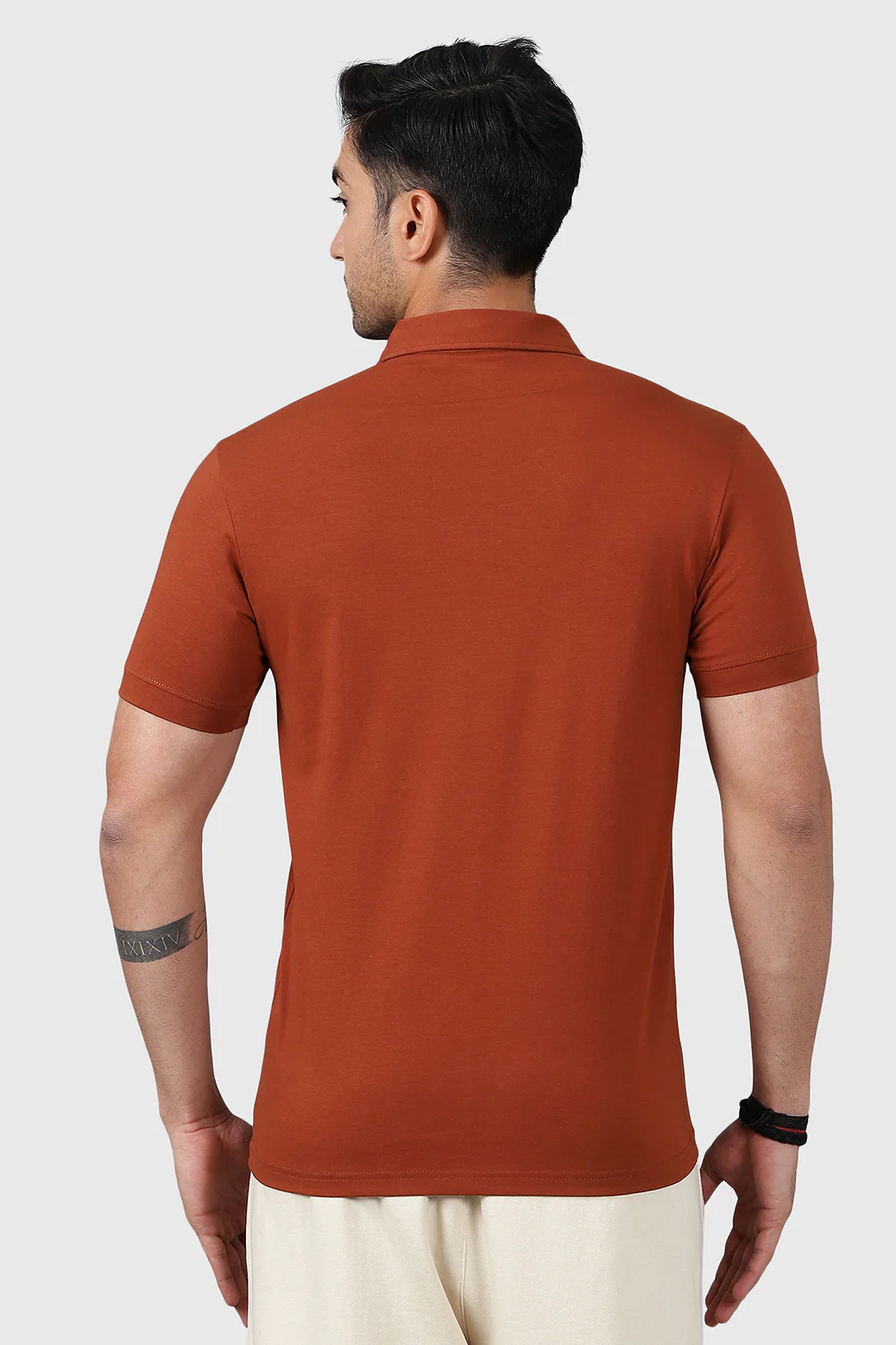 Polo T-shirt Salsa Brown - Image 4