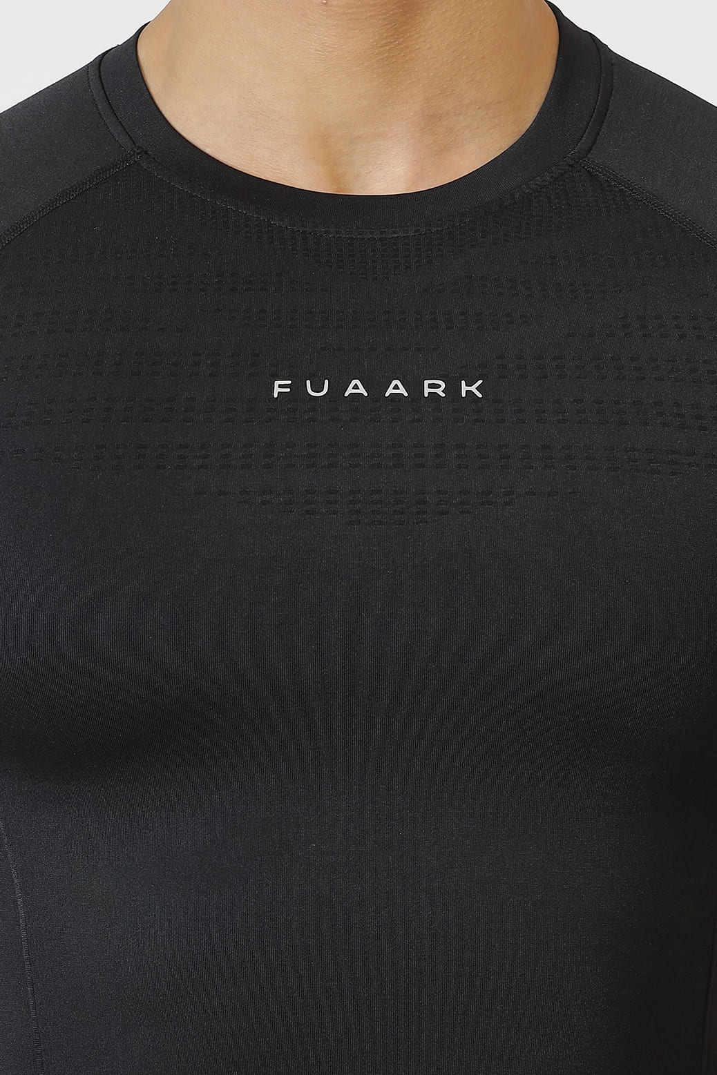 Power Seamless T-shirt Black/Fuaark - Image 3