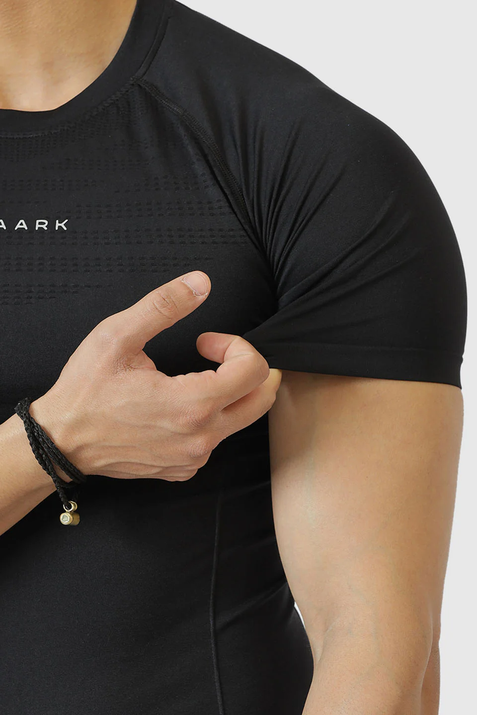 Power Seamless T-shirt Black/Fuaark - Image 4