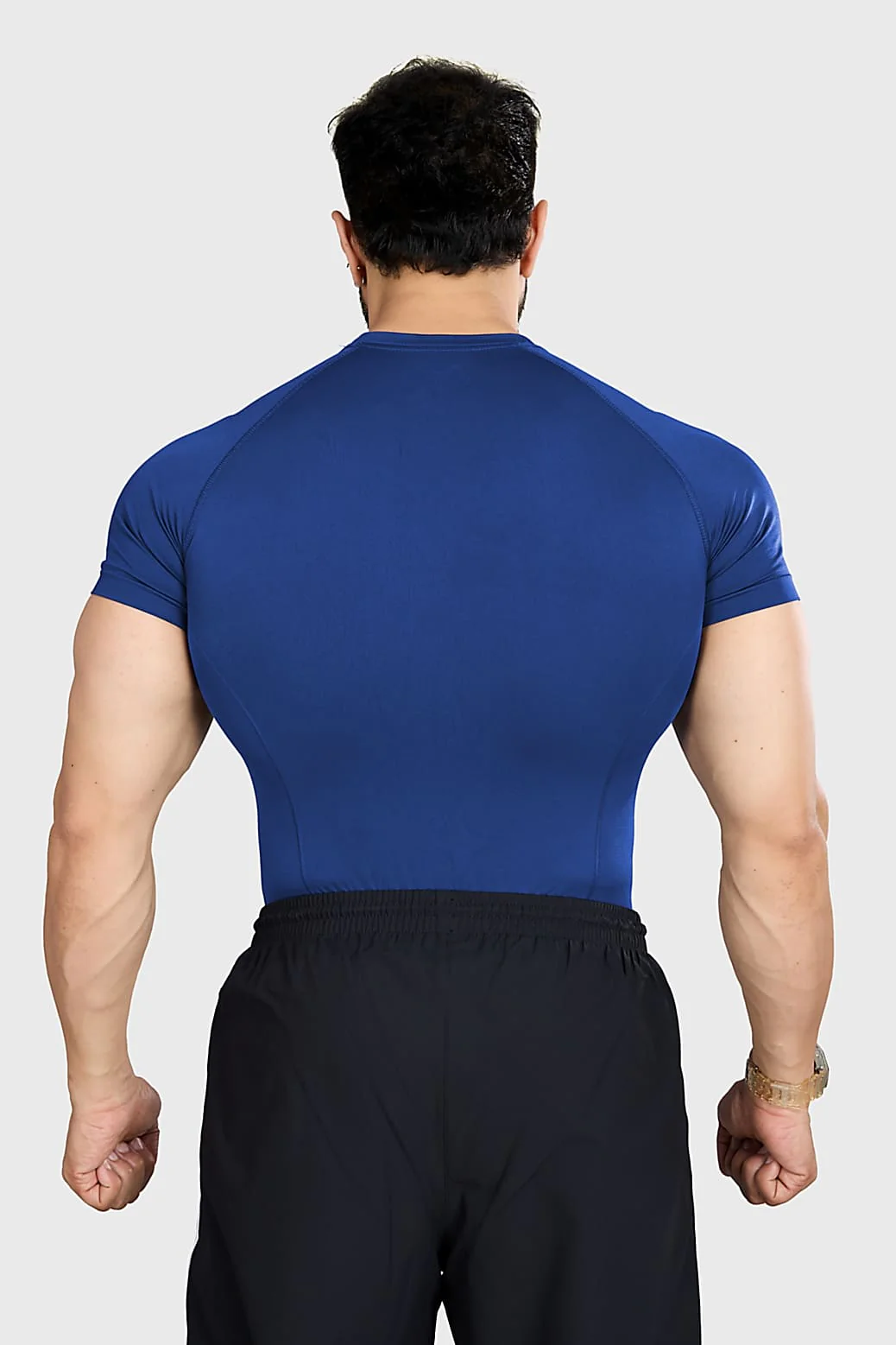 Power Seamless T-shirt Blue/Logo - Image 5