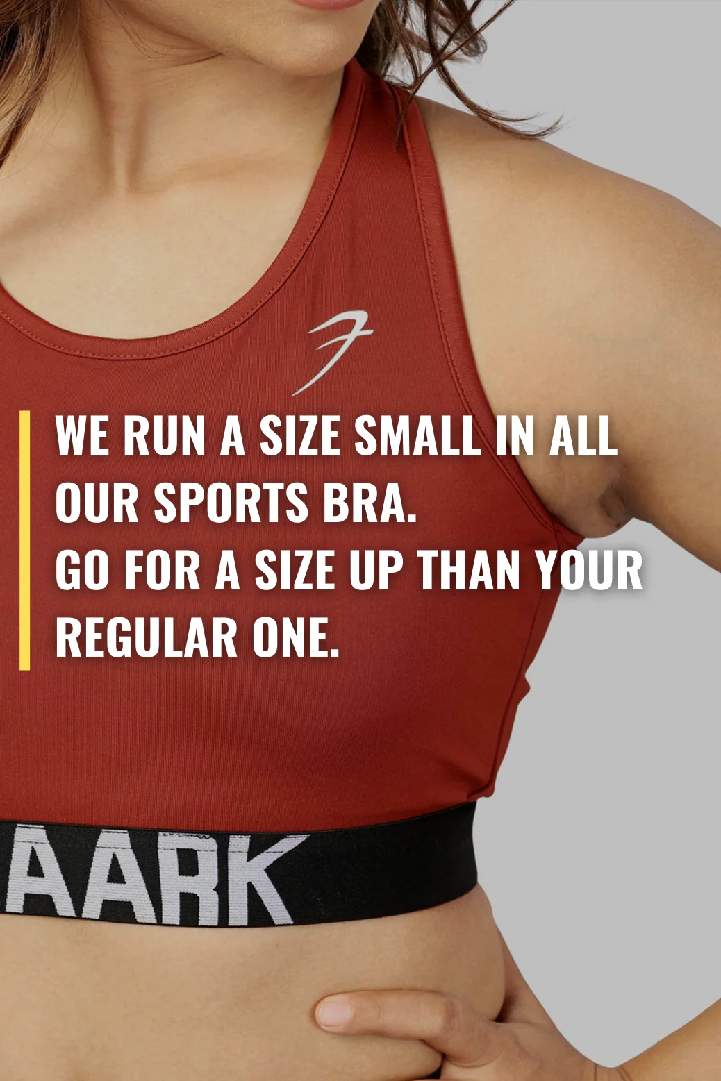 Pro Sports Bra Rust - Image 4