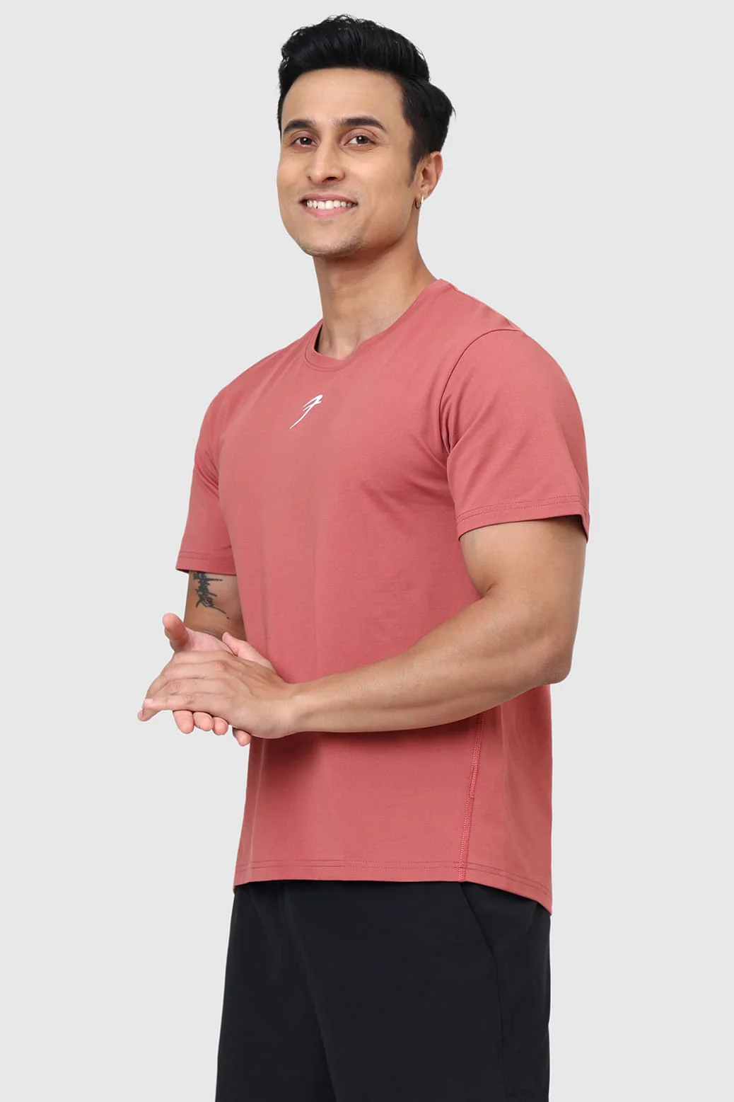 Pulse Running T-shirt Cranberry - Image 6