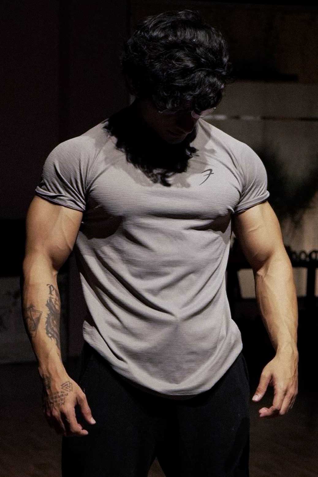 Rogue T-shirt Light Grey - Image 2