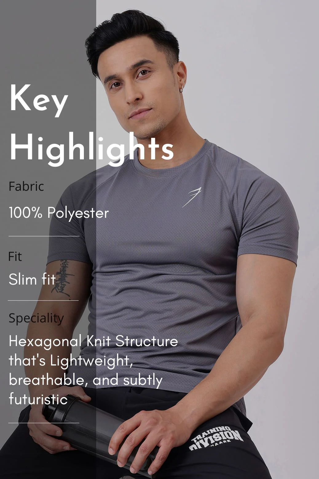 Slate T-Shirt Grey - Image 6