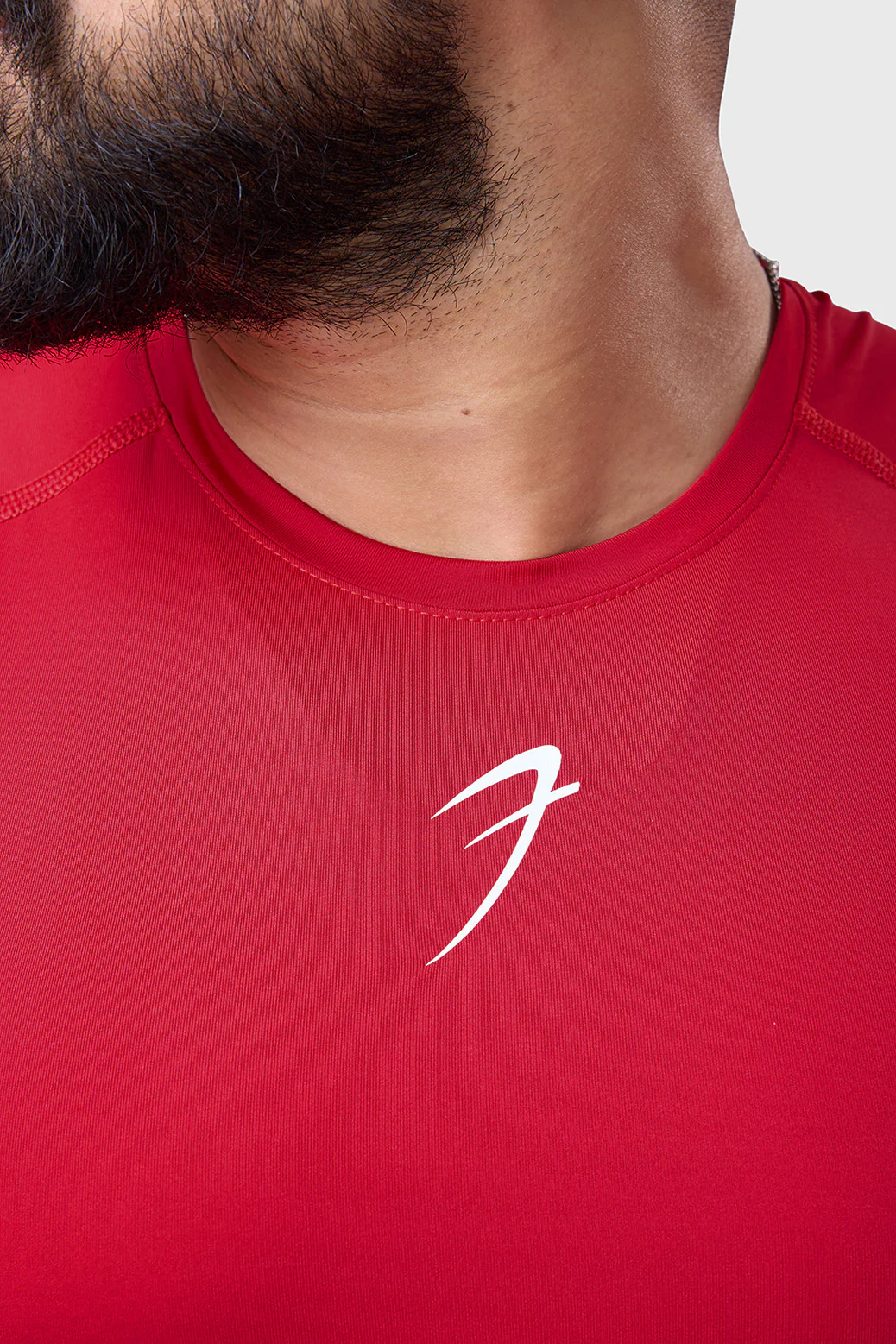 Compression Sleeveless Tank Red - Image 3
