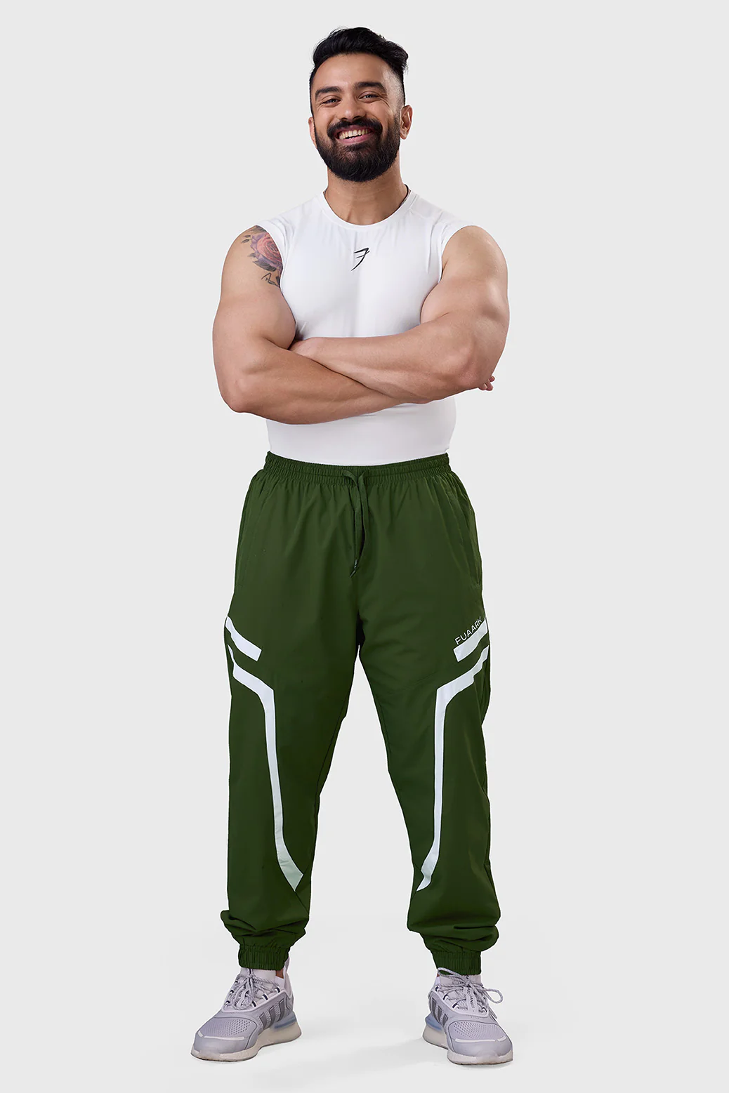 Compression Sleeveless Tank White - Image 4
