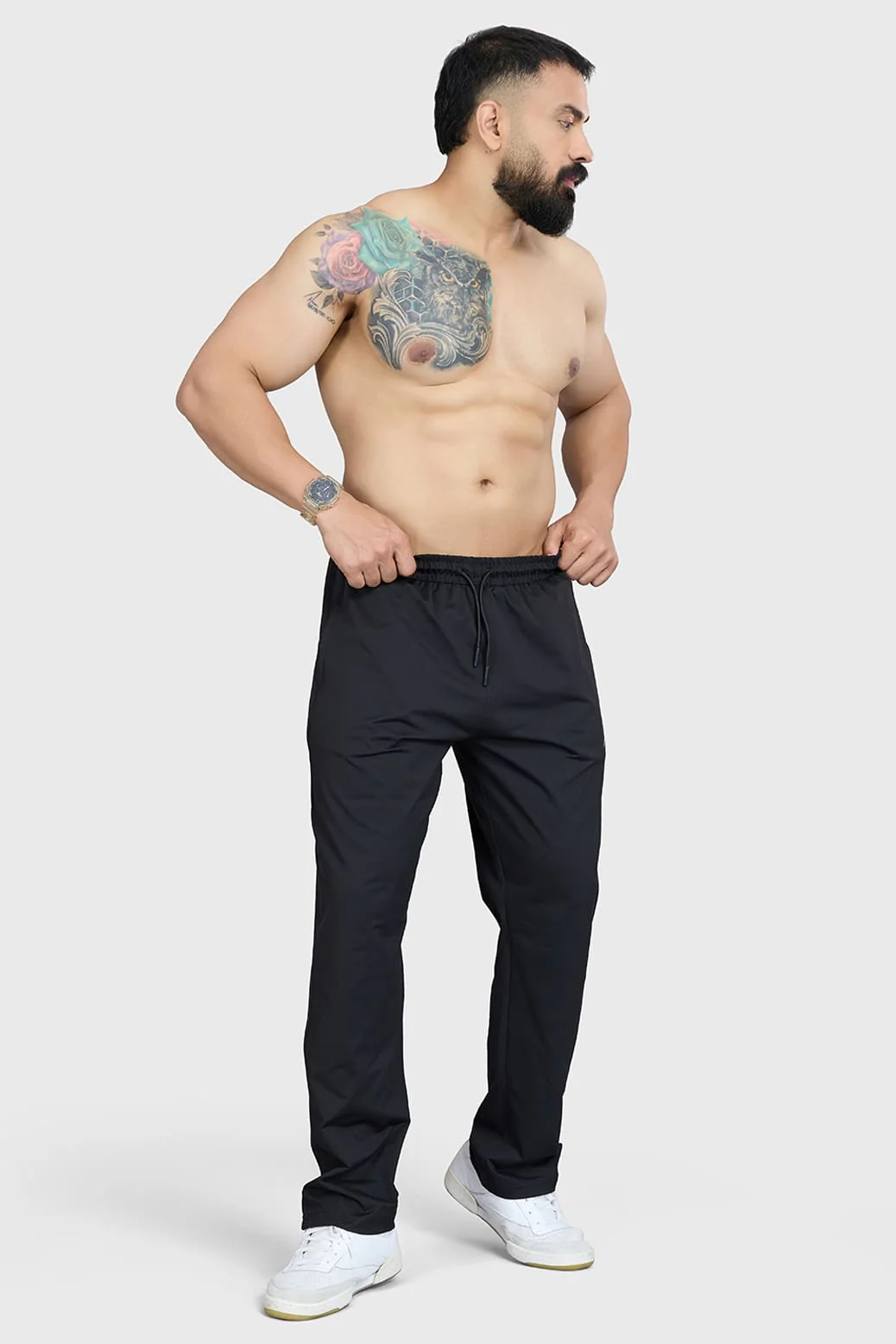 Smart Casual Tracks Black - Image 2