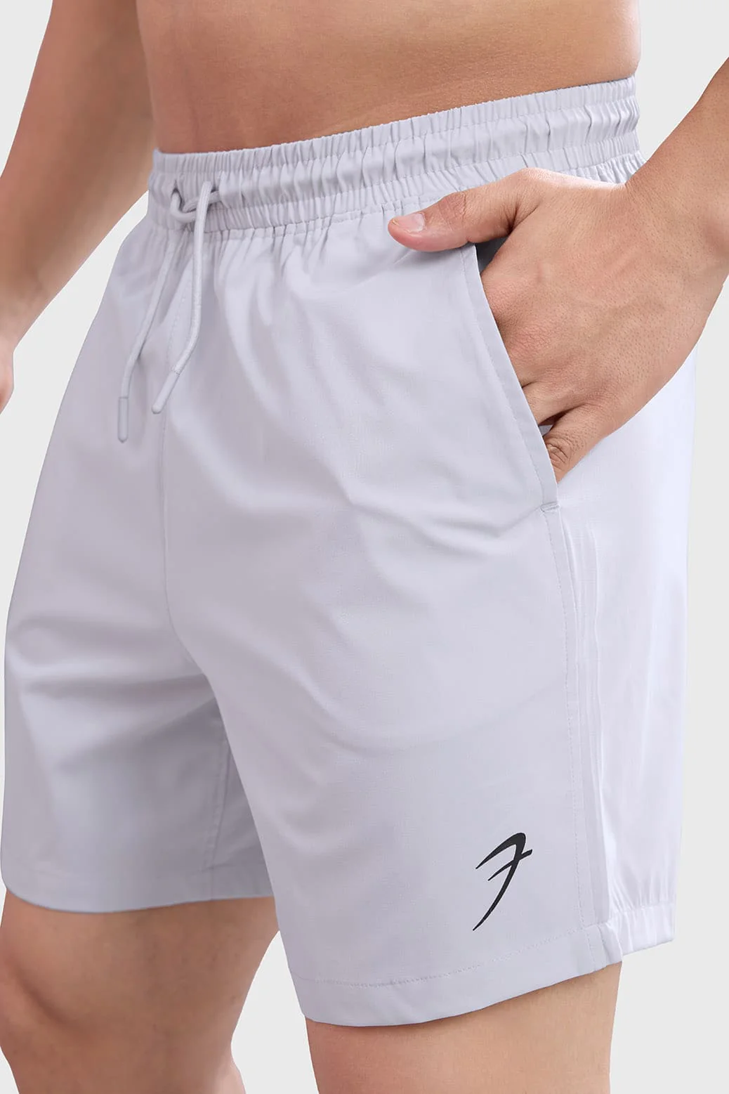 Thread Shorts Light Grey - Image 5