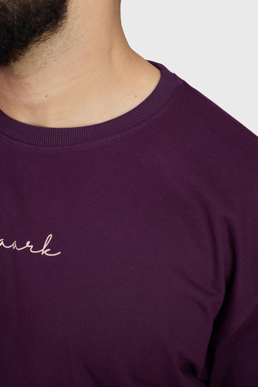 Weekend Oversized T-shirt Plum - Image 6