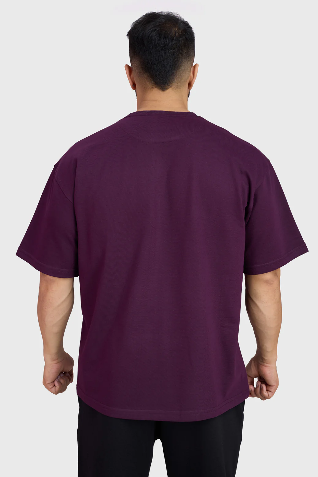 Weekend Oversized T-shirt Plum - Image 7