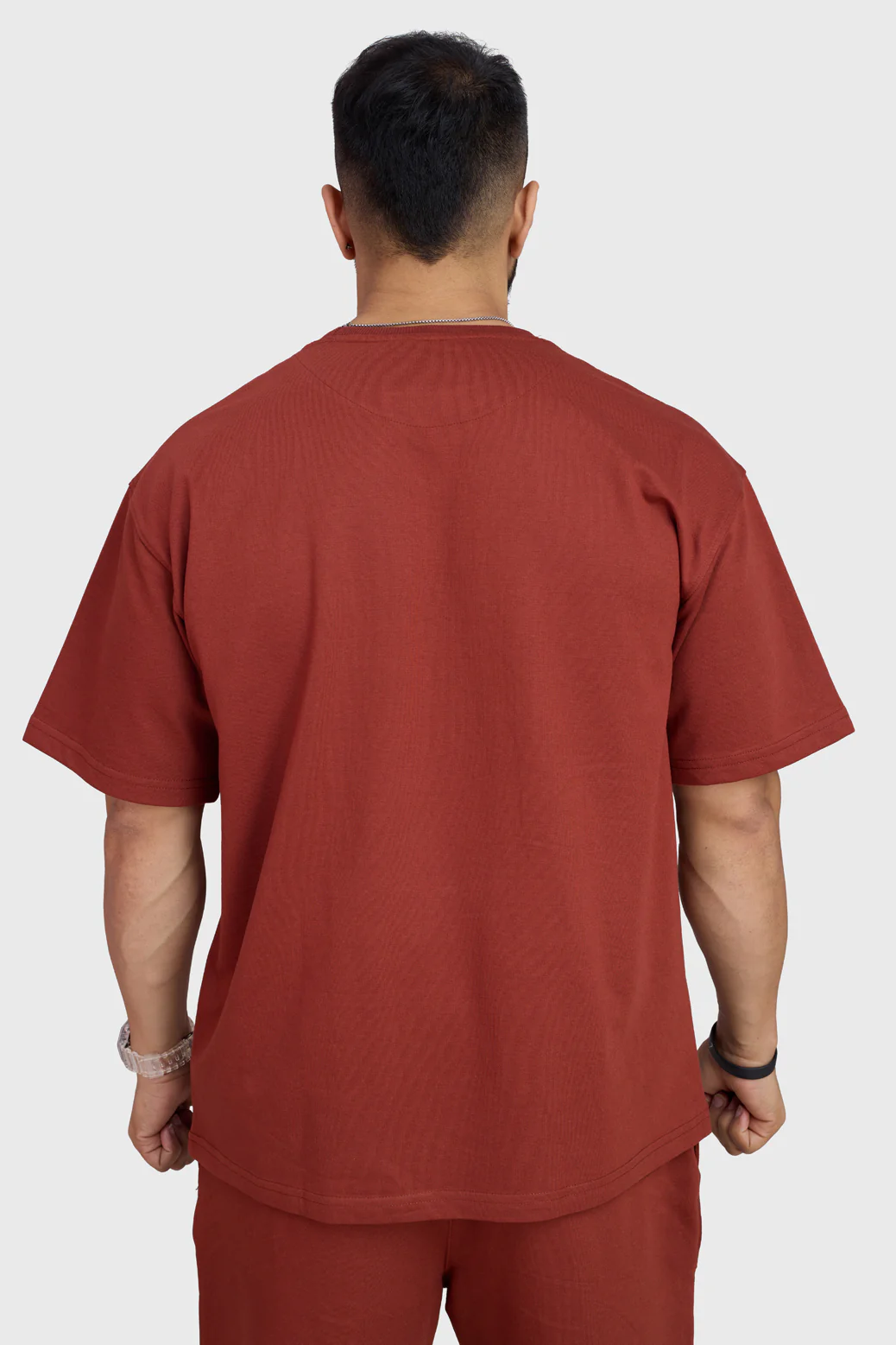 Weekend Oversized T-shirt Rust - Image 7